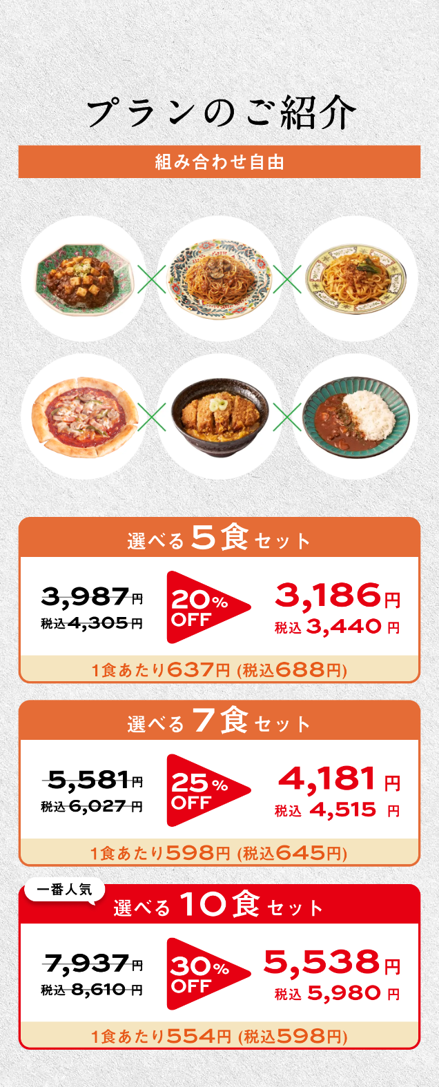 プランのご紹介